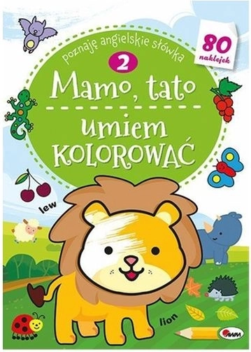 Mamo, táto umím vybarvovat 2 – omalovánky se samolepkami