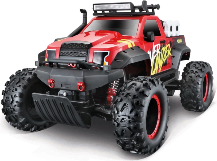 Maisto RC Overlander červený dálkově ovládaný terénní model