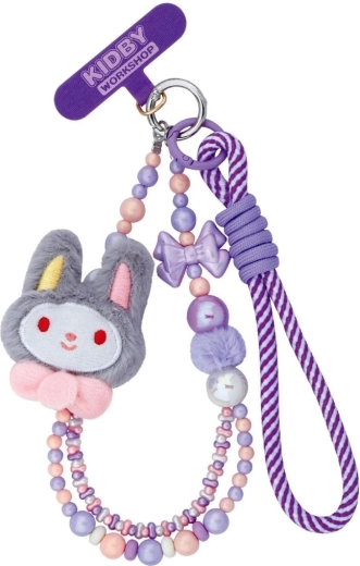 Toys Inn přívěsek na telefon králík fialový