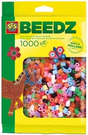 Ses creative zažehlovací korálky v základních barvách 1000 ks