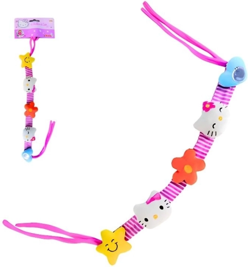 Hello Kitty měkký řetízek na kočárek