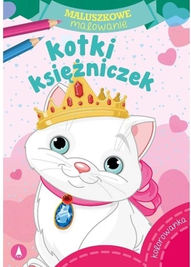 Maluszkowe malování: kočičky princezen