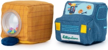 Tahací nákladní autíčko s oslícíkem Ignácem