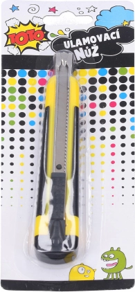 Ulamovací nůž s ergonomickou rukojetí 9 mm