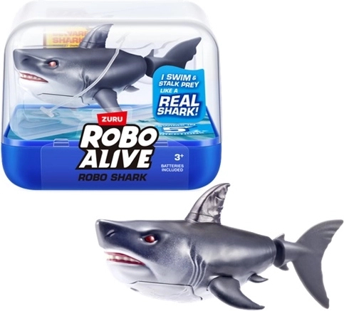 ZURU RoboAlive plovoucí žralok do vody černý