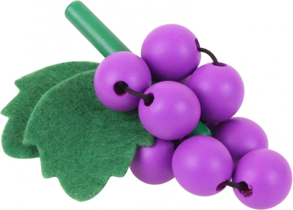 Dřevěné hroznové víno BIGJIGS TOYS