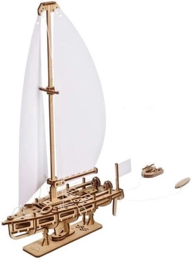 Ugears 3D dřevěná plachetnice Ocean Beauty – model k sestavení