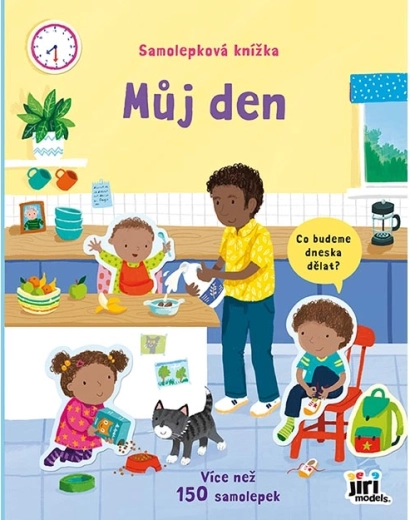 Samolepková knížka Můj den