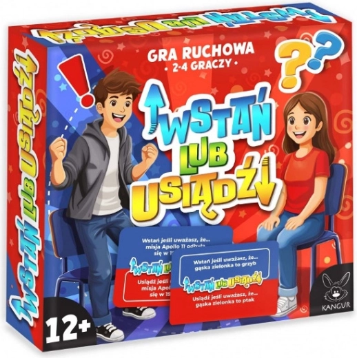 Wstaň nebo si sedni – pohybová hra
