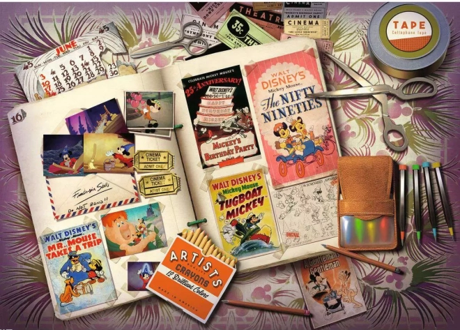 Ravensburger puzzle Disney Mickey – 1000 dílků