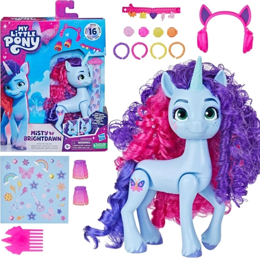 Hasbro My Little Pony pohyblivá figurka Misty Brightdawn se stylingovými doplňky