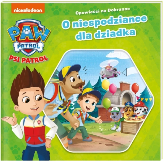 tlapková patrola: pohádka na dobrou noc – překvapení pro dědečka