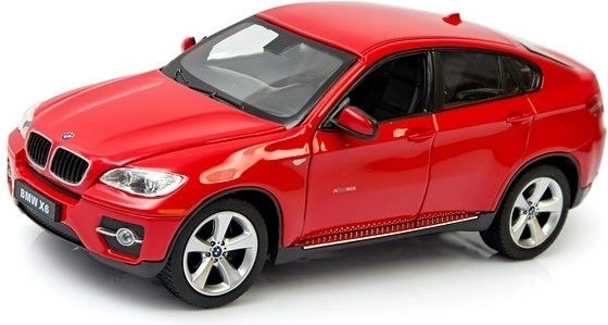 Rastar BMW X6 model auta 1:24 červený - 1 kus