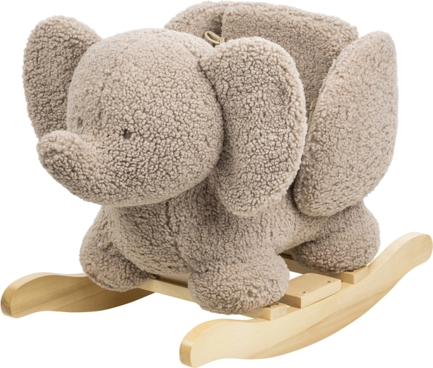 Nattou plyšová houpačka Teddy – nosorožec taupe (10–36 měsíců)