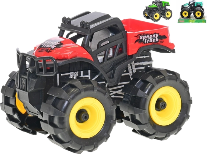 Terénní auto na setrvačník 14 cm