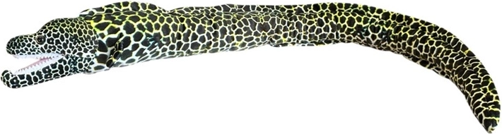 Plyšová muréna tmavá 110 cm