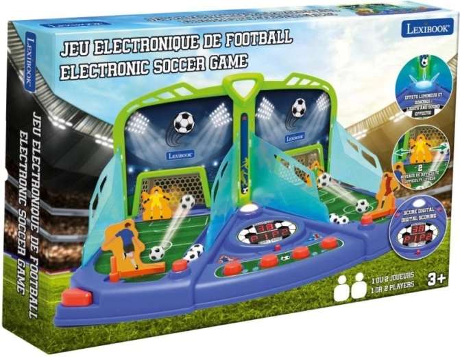 Lexibook elektronický stolní fotbal se světly a zvuky pro 2 hráče