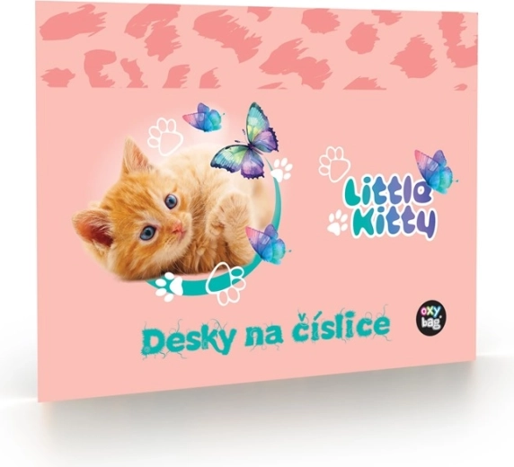 Desky na číslice Kočka