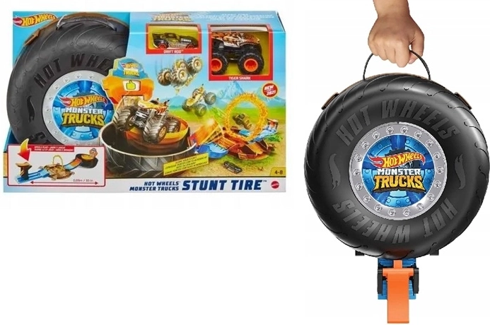Hot Wheels Monster Trucks kaskadérská pneumatika