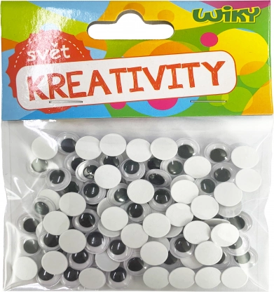 Dekorační pohyblivé oči 10 mm