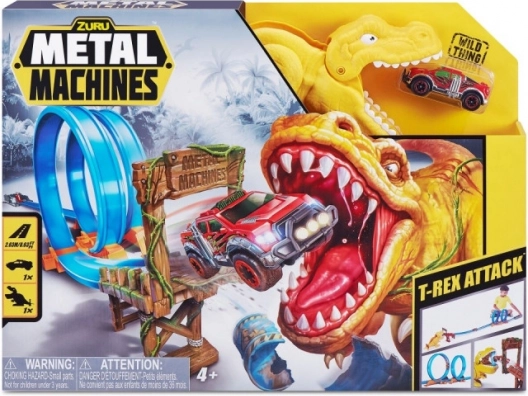 ZURU Metal Machines závodní dráha T‑Rex Attack