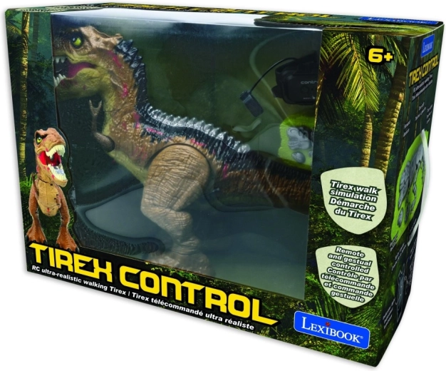 Lexibook T-Rex na dálkové ovládání s kouřovými efekty