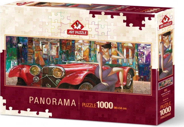 Panoramatické puzzle Art Puzzle Pozvání na večer 1000 dílků