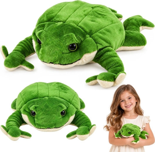 Plyšová zátěžová žába 26 cm