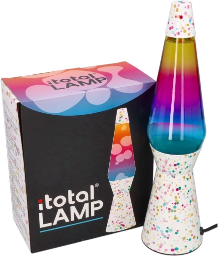 Dekorativní lávová lampa s bublinkami