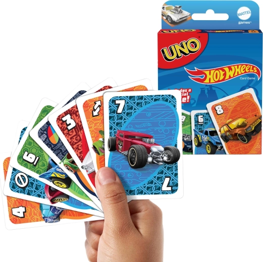 Mattel UNO Hot Wheels speciální edice
