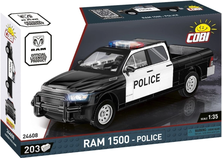Stavebnice COBI RAM 1500 Police 1:35 (203 dílků)