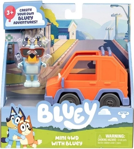 Bluey terénní auto 4WD s figurkou