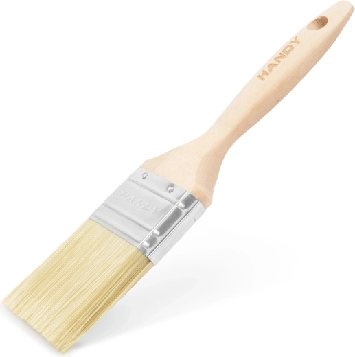 Plochý malířský štětec s dřevěnou rukojetí 63 mm