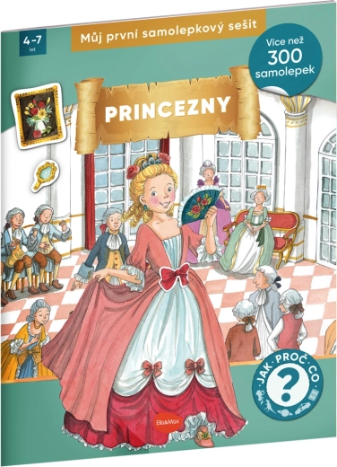 Můj první samolepkový sešit – Princezny