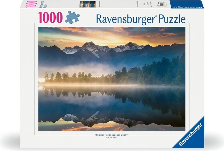 Ravensburger puzzle Lake Matheson, Nový Zéland 1000 dílků