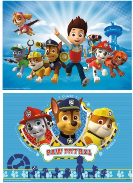 Ravensburger puzzle Paw Patrol – 2×12 dílků