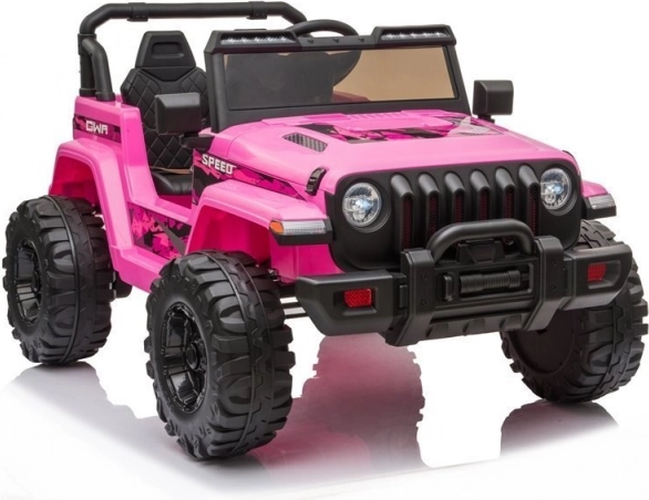 Dětské elektrické autíčko 4x4 růžové