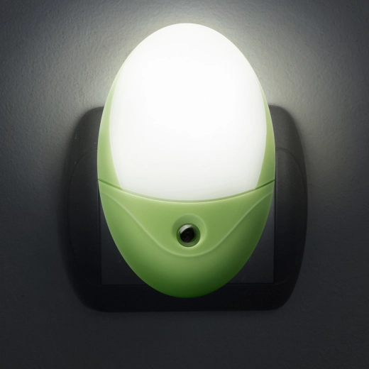 Phenom LED noční orientační světlo se světelným senzorem zelené