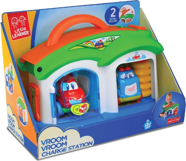 Hap-P-Kid nabíjecí stanice s autíčky