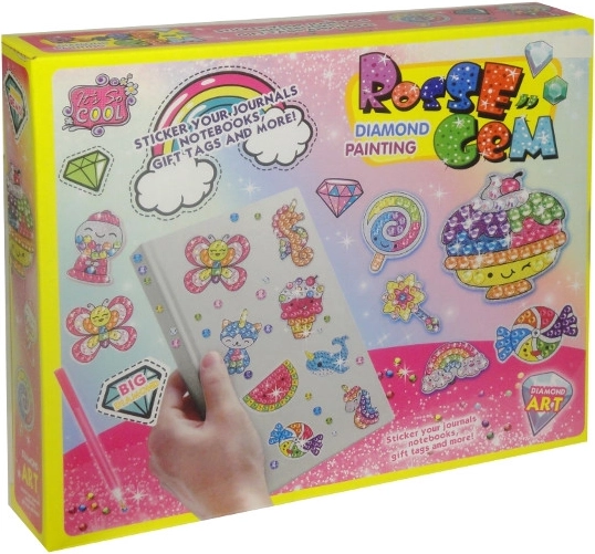 Kreativní diamantová mozaika – samolepkový set