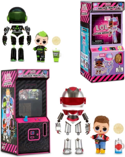 L.O.L. Surprise arcade heroes panenka kluk hrdina - 1 kus