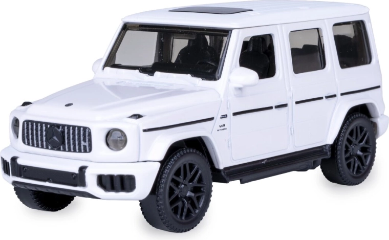 Kovový model Mercedes-AMG G 63 v měřítku 1:43 bílý