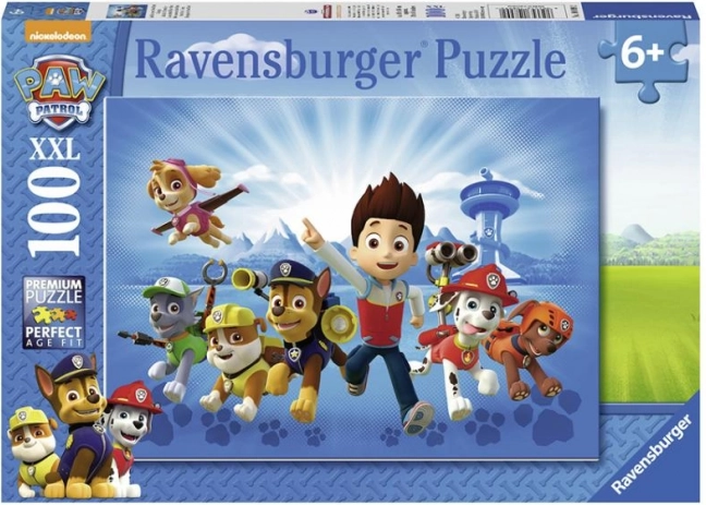 Ravensburger puzzle Tlapková Patrola 100 dílků