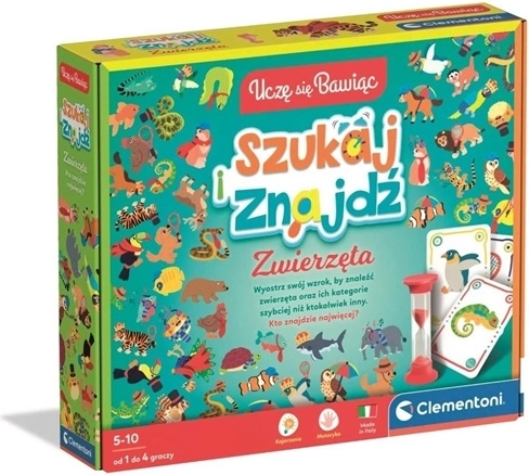 Clementoni Učím se hrou – zvířata (Popatrz i zna… zwierzęta)