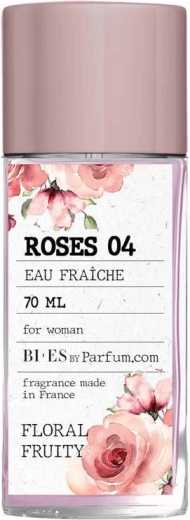 BI-ES Roses 04 dámská osvěžující voda ve skle 70 ml