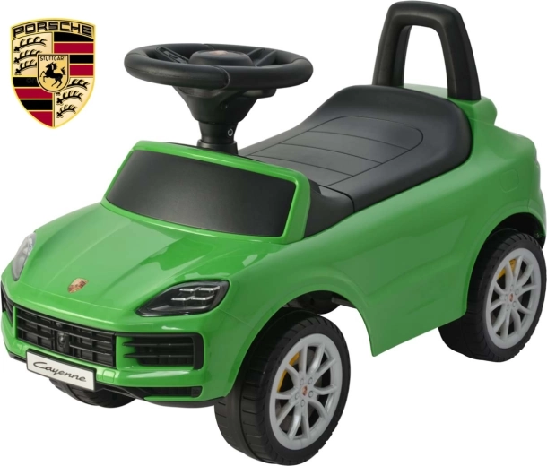 Dětské odrážedlo Milly Mally Porsche Cayenne S zelené