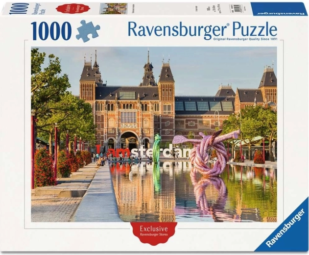 Ravensburger puzzle Rijksmuseum v Amsterdamu 1000 dílků