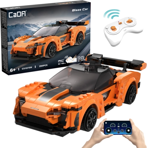 CaDA dálkově ovládané sportovní auto Blaze Car oranžové