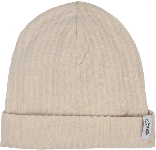 Lodger beanie čepička seersucker birch 0–6 měsíců