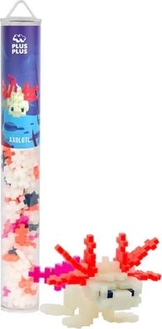 Plus-Plus stavebnice axolotl 2D/3D, 100 dílků v tubě
